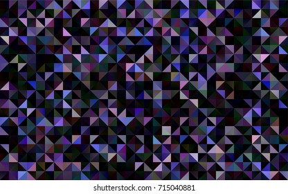 Dark Purple vector low poly background. Creative illustration in halftone style with gradient. Brand-new design for your business.