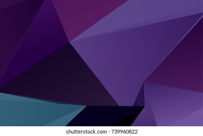 Dark Purple vector low poly pattern. Shining colored illustration in a brand-new style. A new texture for your design. Dark Purple vector low poly pattern. Shining colored illustration in a brand-new style. A new texture for your design.