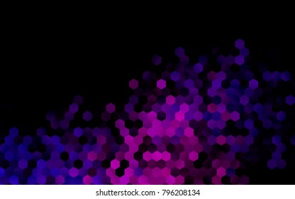 Dark Purple vector low poly background. A sample with a polygonal design. Low poly illustration, low polygonal background.