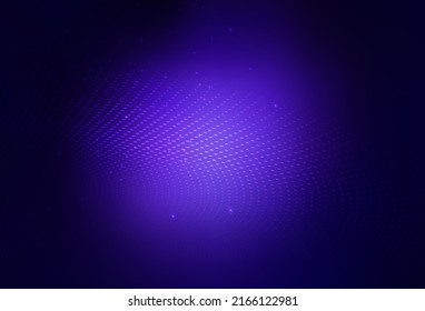Vector morado oscuro Ilustración abstracta moderna con gotas de agua coloridas. Ilustración con un conjunto de círculos abstractos de colores brillantes. Diseño moderno para una tarjeta de visita.
