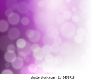 Dark Purple vector modern bokeh pattern. Glitter abstract illustration with an elegant design. The elegant pattern for brand book.