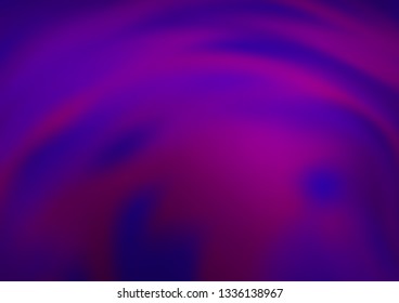 Dark Purple vector modern bokeh pattern. Shining colorful illustration in a Brand new style. Brand new design for your business.