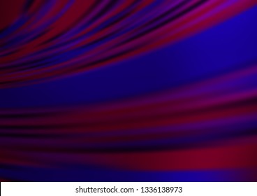 Dark Purple vector modern bokeh pattern. A completely new color illustration in a bokeh style. The template can be used for your brand book.