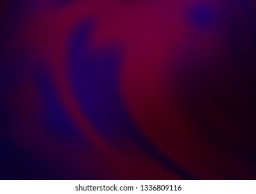 Dark Purple vector modern bokeh pattern. Colorful abstract illustration with gradient. The background for your creative designs.