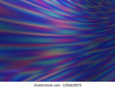 Dark Purple vector modern bokeh pattern. An elegant bright illustration with gradient. The template can be used for your brand book.