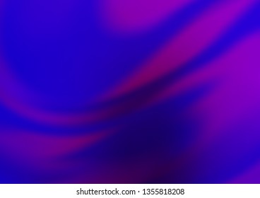 Dark Purple vector modern bokeh pattern. An elegant bright illustration with gradient. A completely new design for your business.
