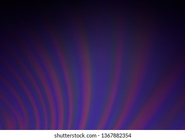 Dark Purple vector modern bokeh pattern. An elegant bright illustration with gradient. Brand new style for your business design.
