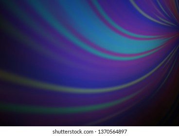 Dark Purple vector modern bokeh pattern. An elegant bright illustration with gradient. A completely new design for your business.
