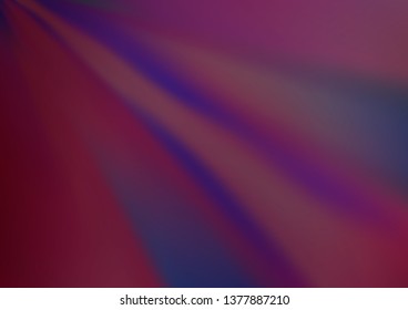 Dark Purple vector modern bokeh pattern. A vague abstract illustration with gradient. Brand new design for your business.