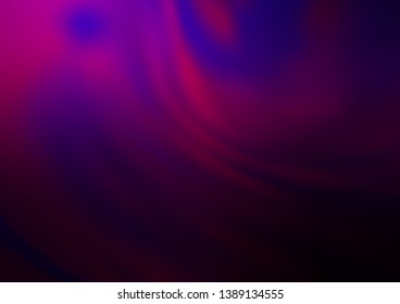 Dark Purple vector modern bokeh pattern. Glitter abstract illustration with an elegant design. The background for your creative designs.