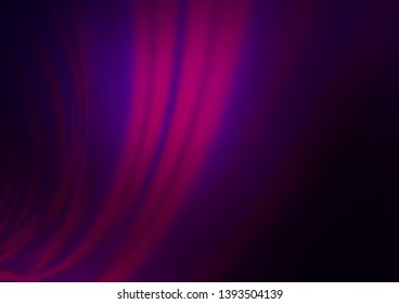 Dark Purple vector modern bokeh pattern. A completely new color illustration in a bokeh style. The background for your creative designs.