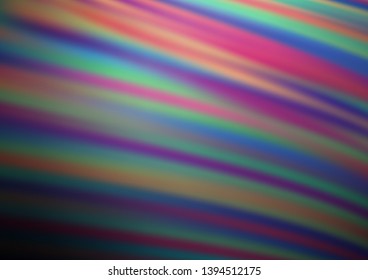 Dark Purple vector modern bokeh pattern. Modern geometrical abstract illustration with gradient. A new texture for your design.