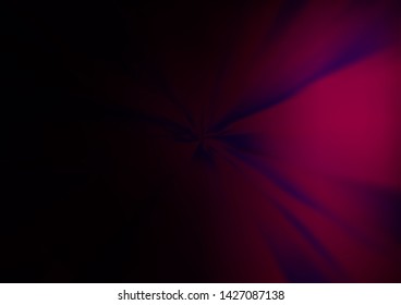 Dark Purple vector modern bokeh pattern. Colorful illustration in abstract style with gradient. Brand new design for your business.