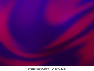 Dark Purple vector modern bokeh pattern. A vague abstract illustration with gradient. The background for your creative designs.