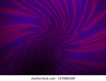 Dark Purple vector modern bokeh pattern. Shining colorful illustration in a Brand new style. The background for your creative designs.