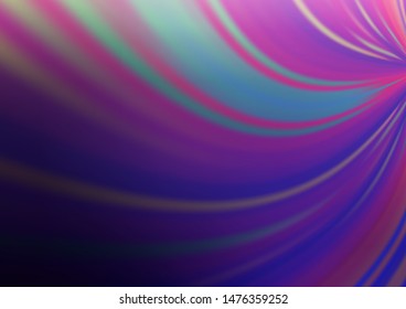 Dark Purple vector modern bokeh pattern. An elegant bright illustration with gradient. The blurred design can be used for your web site.