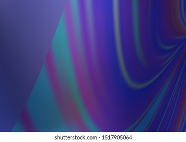 Dark Purple vector modern bokeh pattern. Creative illustration with gradient style. A completely new design for your business.