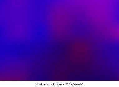 Dark Purple vector modern bokeh pattern. Creative illustration in halftone style with gradient. Template for cell phones.