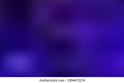 Dark Purple vector modern elegant backdrop. Colorful abstract illustration with gradient. Completely new design for your business.