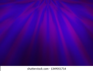 Dark Purple vector modern elegant background. Glitter abstract illustration with an elegant design. The best blurred design for your business.