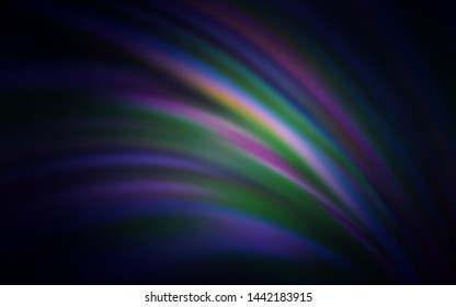 Dark Purple vector modern elegant background. Creative illustration in halftone style with gradient. New design for your business.