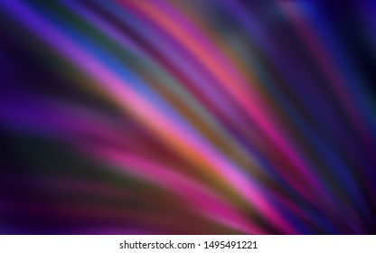 Dark Purple vector modern elegant layout. New colored illustration in blur style with gradient. Smart design for your work.