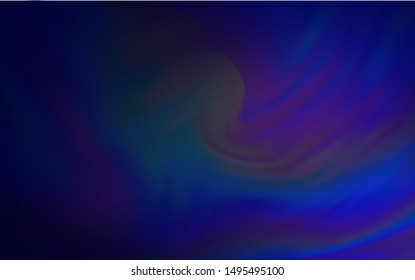 Dark Purple vector modern elegant background. Glitter abstract illustration with gradient design. New style design for your brand book.