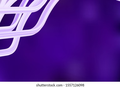 Dark Purple vector modern elegant backdrop. Abstract colorful illustration with gradient. Blurred design for your web site.