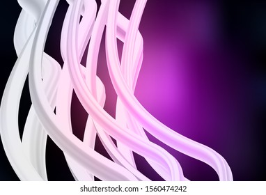 Dark Purple vector modern elegant backdrop. Abstract colorful illustration with gradient. Background for designs.