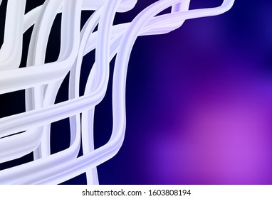 Dark Purple vector modern elegant background. A completely new colored illustration in blur style. Blurred design for your web site.
