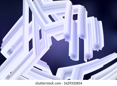 Dark Purple vector modern elegant backdrop. Shining colorful illustration in smart style. New style for your business design.