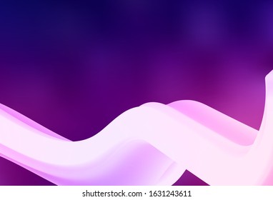 Dark Purple vector modern elegant background. A completely new colored illustration in blur style. Background for a cell phone.