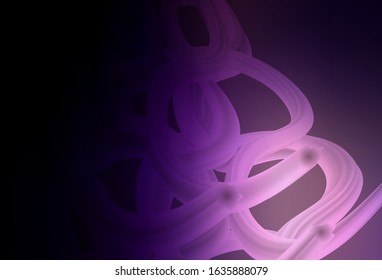 Dark Purple vector modern elegant layout. New colored illustration in blur style with gradient. Background for designs.