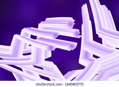 Dark Purple vector modern elegant layout. Shining colorful illustration in smart style. New design for your business.