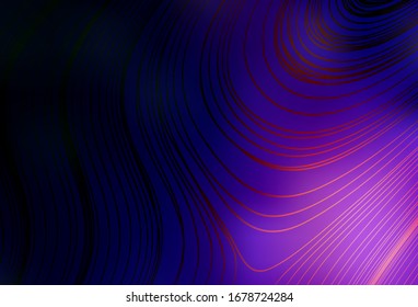 Dark Purple vector modern elegant background. Abstract colorful illustration with gradient. The best blurred design for your business.