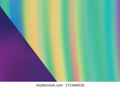 Dark Purple vector modern elegant layout. Modern abstract illustration with gradient. New style design for your brand book.