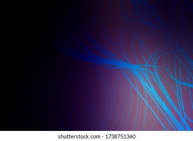 Dark Purple vector modern elegant backdrop. Glitter abstract illustration with gradient design. Smart design for your work.