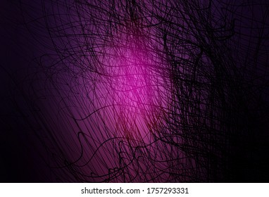 Diseño moderno y elegante del vector púrpura oscuro. Ilustración creativa en estilo de semitono con gradiente. Diseño borroso para su sitio web.
