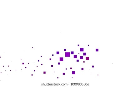 Dark Purple vector modern geometrical background. Abstract template. Geometric pattern in square style with gradient.