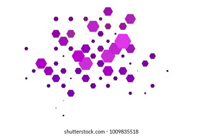 Dark Purple vector modern geometrical abstract background. Texture, brand-new background. Geometric background in Origami style with gradient. 