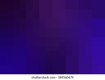 Dark Purple vector modern geometrical abstract background. Texture template. Geometric pattern in Origami style with gradient. 
