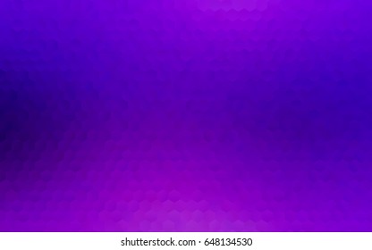 Dark Purple vector modern geometrical abstract background. Texture, brand-new background. Geometric background in Origami style with gradient. 