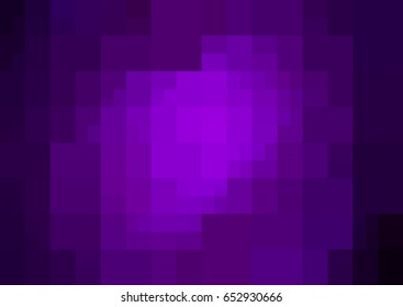 Dark Purple vector modern geometrical abstract background. Texture template. Geometric pattern in Origami style with gradient. 