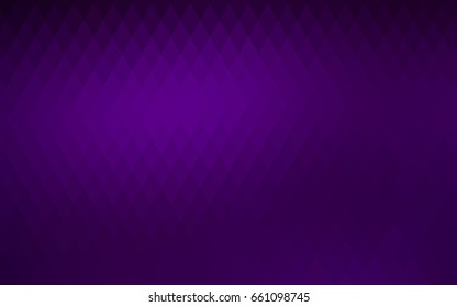 Dark Purple vector modern geometrical background. Abstract template. Geometric pattern in square style with gradient.