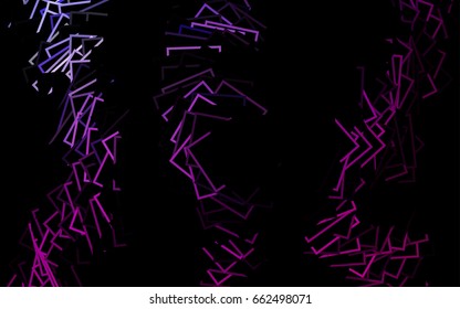 Dark Purple vector modern geometrical background. Abstract template. Geometric pattern in square style with gradient.
