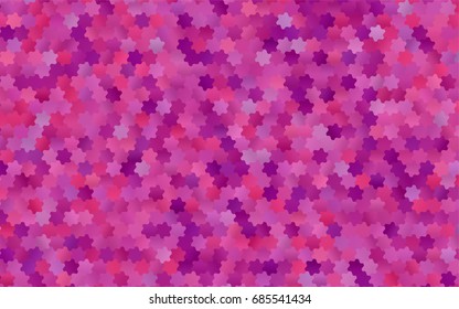 Dark Purple vector modern geometrical abstract background. Texture, brand-new background. Geometric background in Origami style with gradient. 