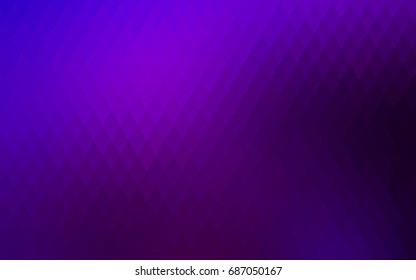 Dark Purple vector modern geometrical background. Abstract template. Geometric pattern in square style with gradient.