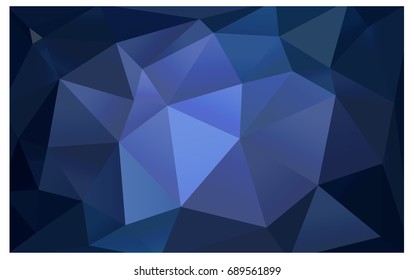 Dark Purple vector modern geometrical abstract background. Texture, new background. Geometric background in Origami style with gradient. 
