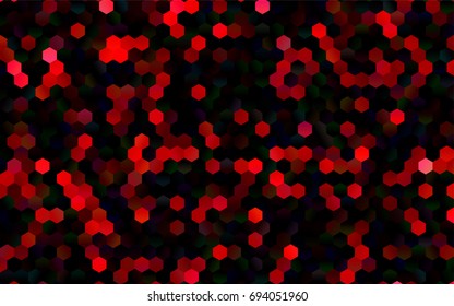 Dark Purple vector modern geometrical abstract background. Texture, brand-new background. Geometric background in Origami style with gradient. 