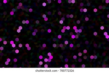 Dark Purple vector modern geometrical abstract background. Texture, brand-new background. Geometric background in Origami style with gradient. 